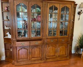 4 Section China Cabinet