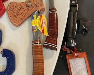 EASTWING Hatchets w/Leather Holder