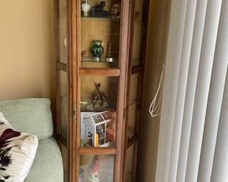 Glass Front Curio Cabinet