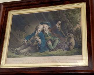 Antique lithograph