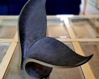 Richard Stiers large signed and numbered bronze.."Whale Tale