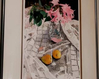 Original watercolor painting by Wilda Northrop, listed California artist
