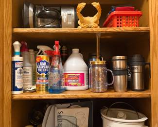 Small Kitchen Appliances, Cleaning Supplies