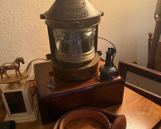 Tung Woo Masthead Ship Copper Lantern