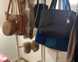 Misc name brand leather purses and boots