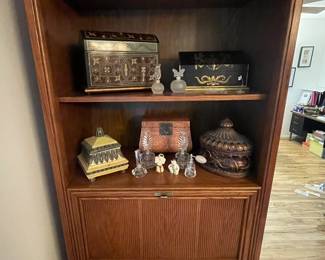 Bassett secretary bookcases