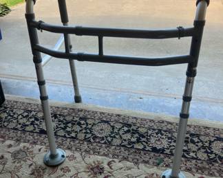 Walker with Suction Cups on Front