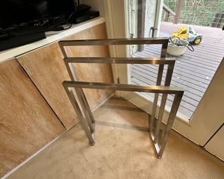 Mid -Century Towel Rack