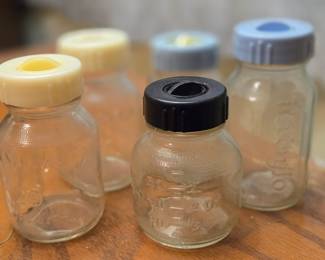 Glass baby bottles