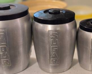 Aluminum canister set