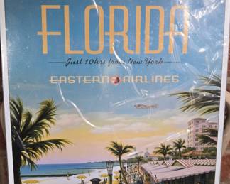 Eastern Airlines metal sign