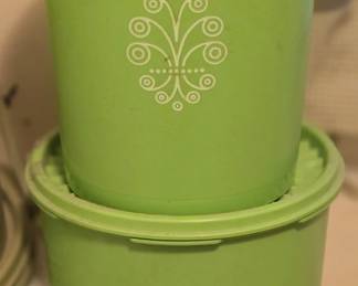 Tupperware canisters