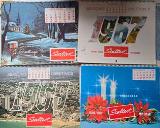 1960s Sealtest calendars