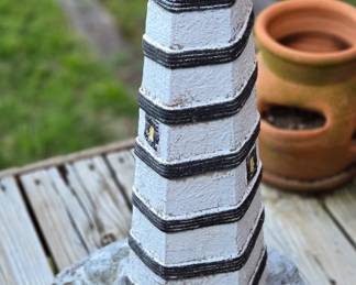 Concrete outdoor decor