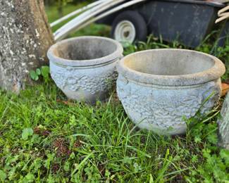 Concrete planters