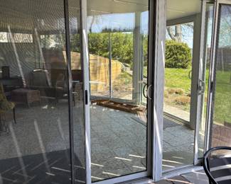 Aluminum sliding glass doors $250 each