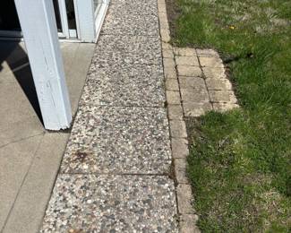 Large rock pavers $3.00