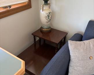 Side table and lamp $25 each