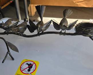 Metal birds