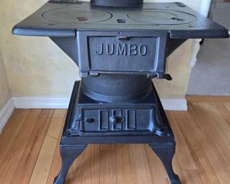 Jumbo wood stove