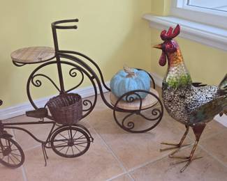Bikes and chicken