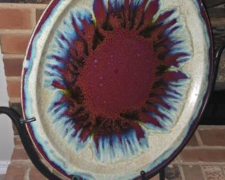 Pottery plate