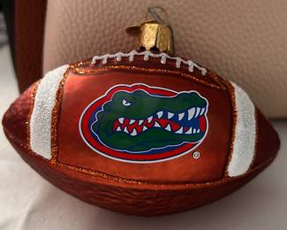 UF Gator football ornament