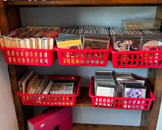 CD's, DVD's