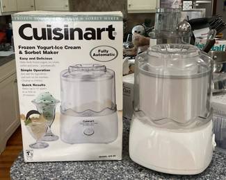 Cuisinart Yogurt, Ice Cream and Sorbet maker