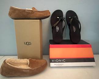 UGG and Vionic shoes, size 8