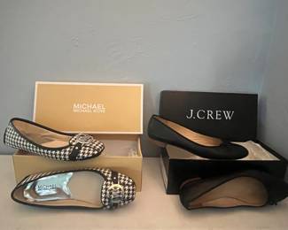 Michael Kors and J.Crew shoes, size 8