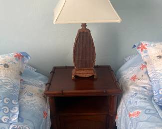 Rattan table