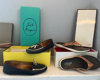 Jack Rogers & Coach shoes