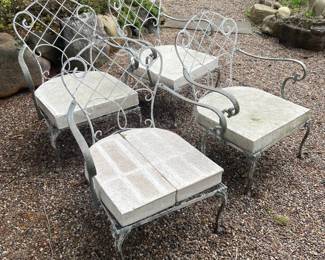 Set of 4 Outdoor Chairs