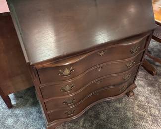 Drop front Mahogany Secretary