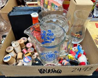 Sewing Thread and Collectibles
