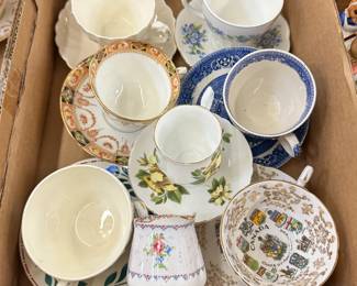 Tea Cups and Saucers