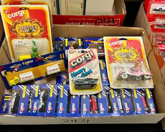 Vintage Corgi Die Cast Cars in Original Boxes, Muppet Show