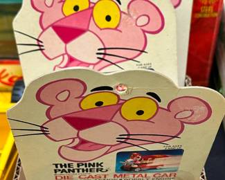The Pink Panther Die Cast Metal Cars