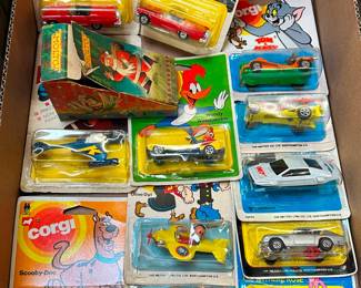 Vintage Corgi Die Cast Cars