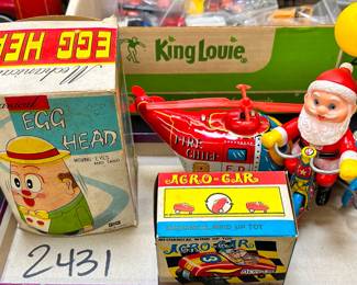 Vintage Tin and Wind-Up Toys
