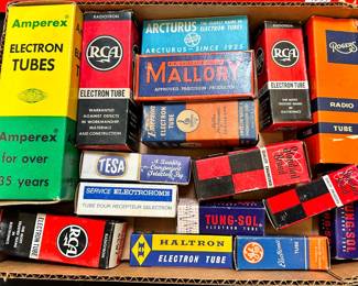 Vintage RCA, Electron Tubes and More