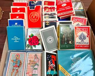 Vintage Airline Playing Cards