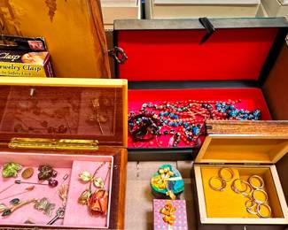 Jewelry and Music Boxes