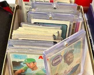 Vintage Sports Cards, Hank Aaron and More