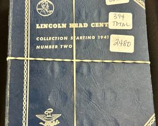 Whitman Partial Fill Coin Albums