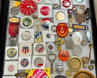 Vintage Buttons and Pinbacks