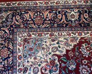 R109 - $275. Dining Room Rug. Measures 120" x 96"