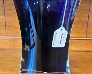 R166 - $30. Bombay Art Glass. Measures 8" tall x 6" wide.