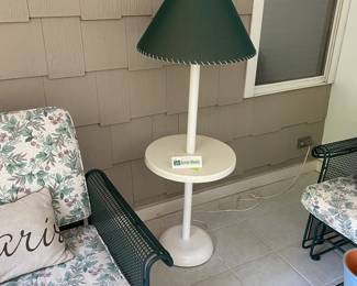 R26 - $1750. Vintage 1998 Lyon-Shaw Patio Furniture. EXCELLENT like new condition! Has always been in a temperature controlled sunroom. 2 Glider Chairs. 1 Gliding (or lockable in place) Couch. 1 Ottoman. Coffee Table. Floor Lamp.